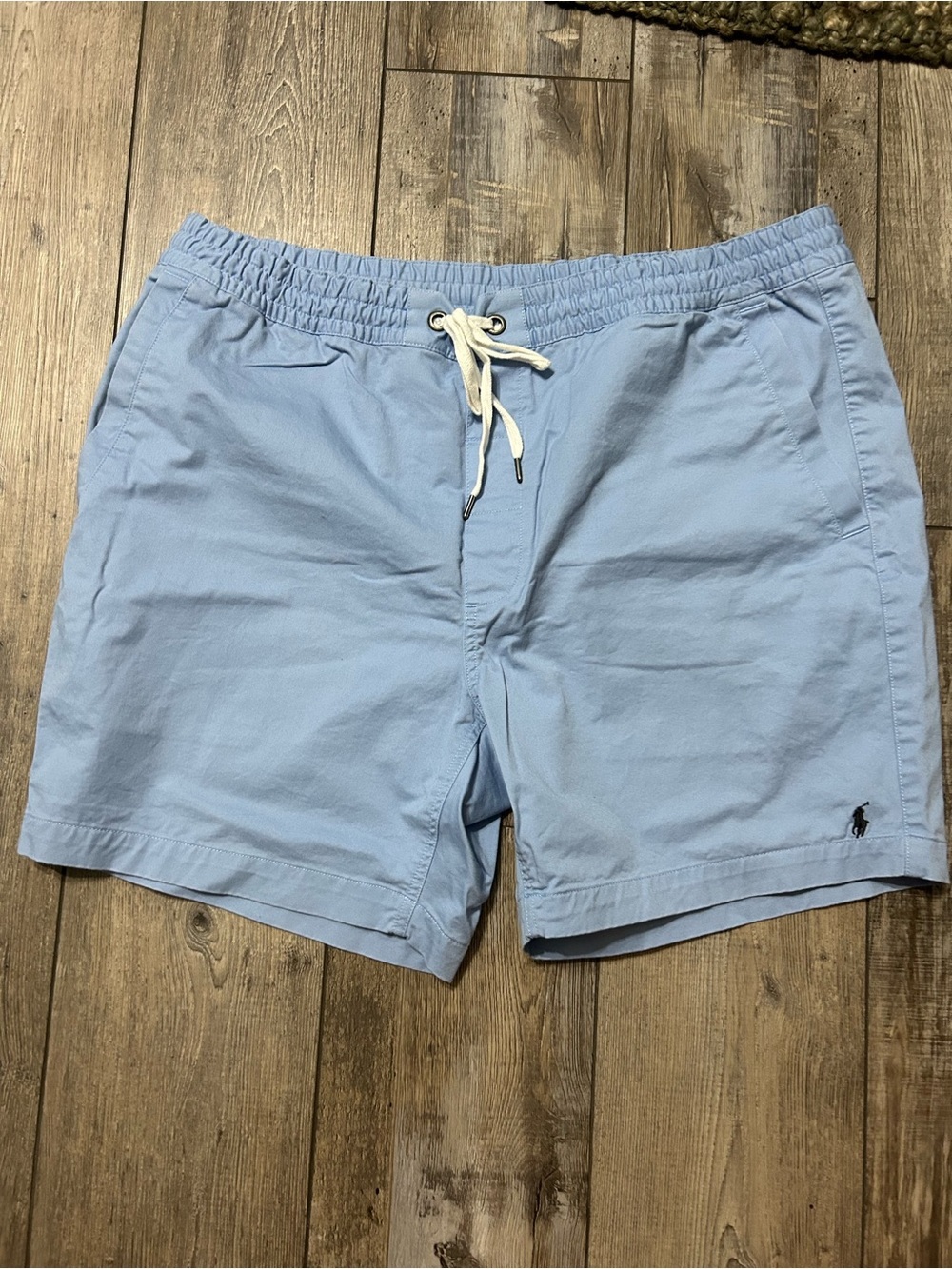 Polo by Ralph Lauren Pale Blue Men's Classic Fit 6” with Drawstring - Picture 1 of 5